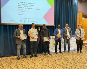 ICSOA's coordinator arranged the T20 Junior Winter Cricket Award-ICSOA kids participated