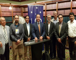 Visit of ICSOA to NSW Parliament