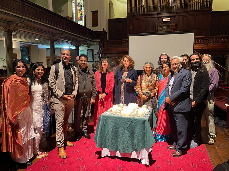 ICSOA attending Solidarity with India Covid Vigil