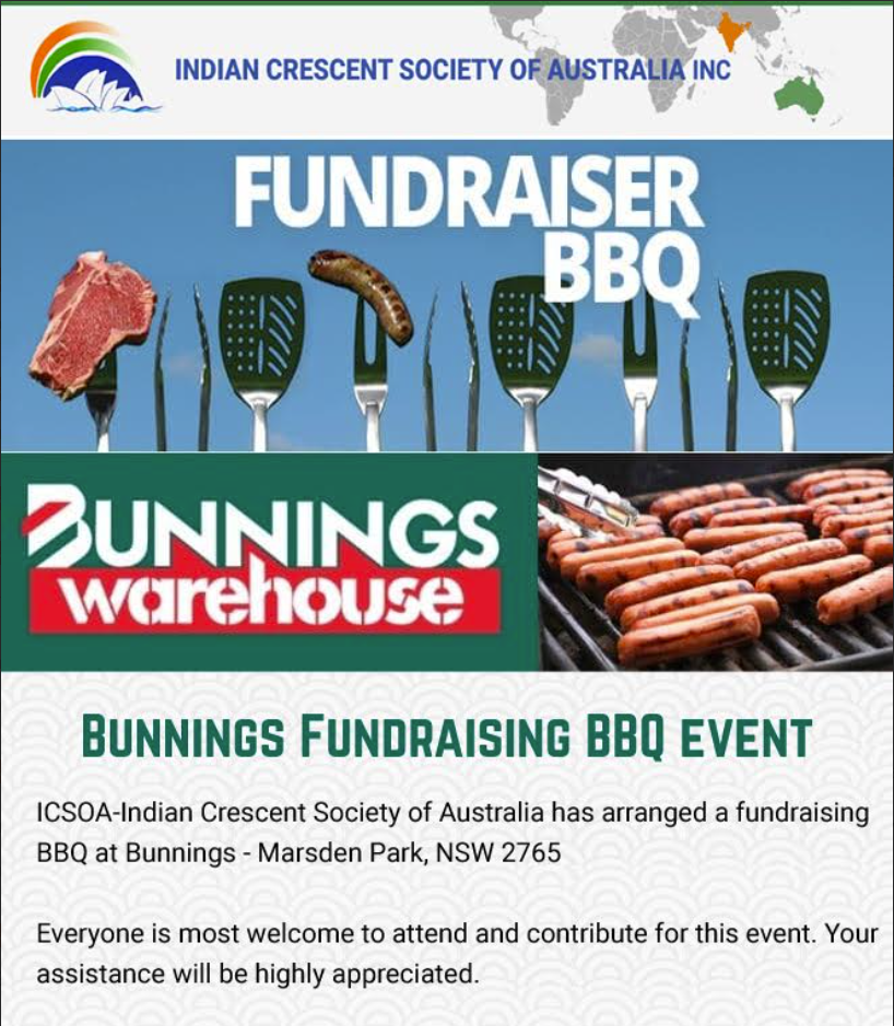 ICSOA BBQ Event at Bunnings, Marsden Park, NSW